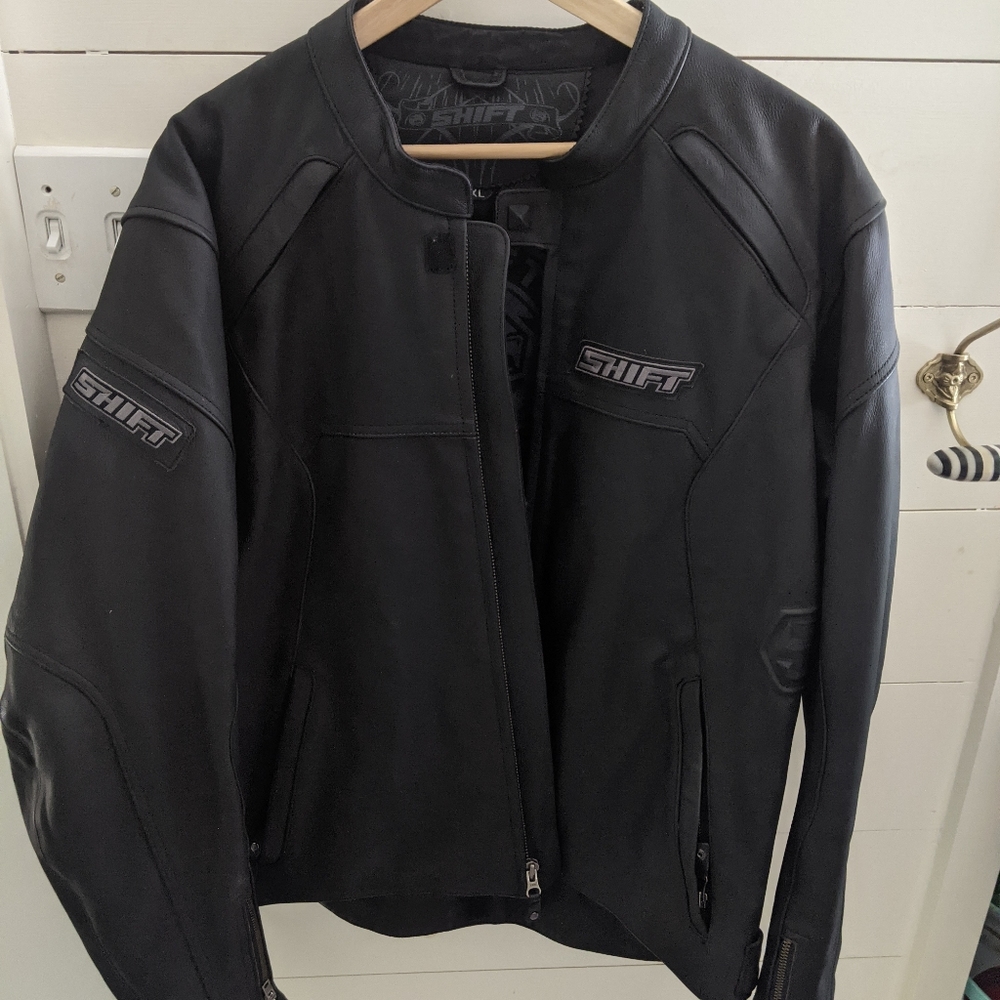 Shift Leather Motorcycle Jacket XL